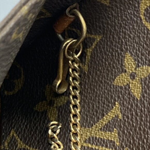 LOUIS VUITTON Sac Shopping GM Shoulder Tote Bag Monogram Leather - Picture 15 of 16